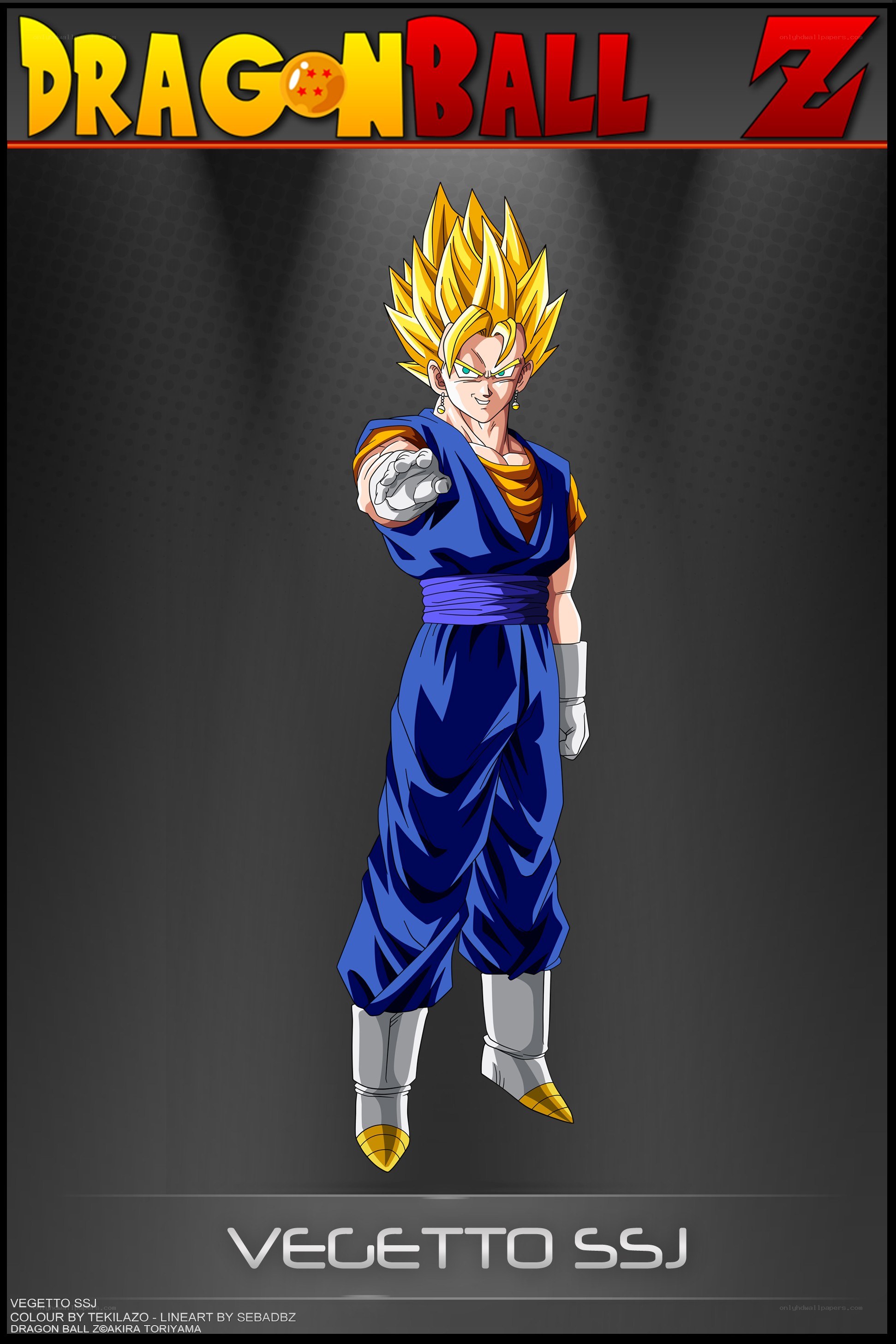 Vegetto in Super Saiyan form