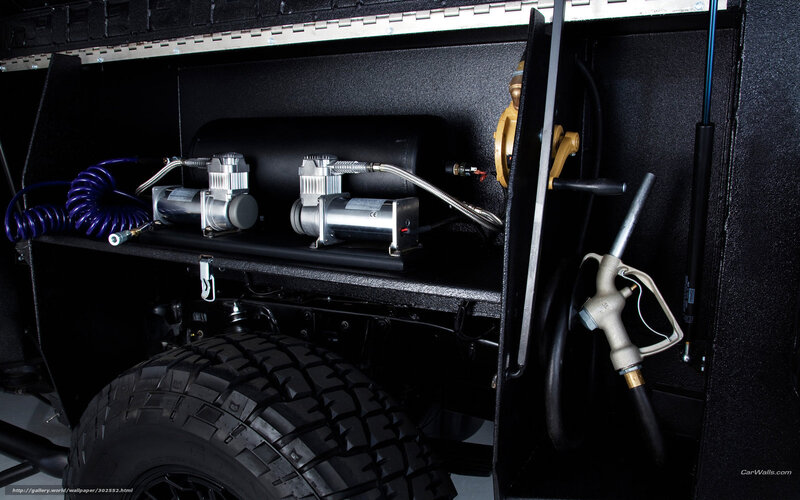 Vehicle air compressor system