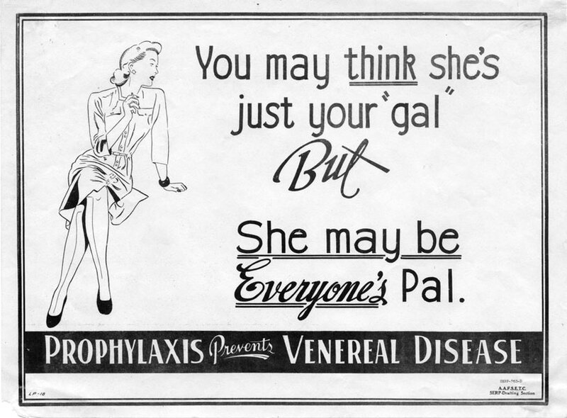 venereal disease prevention poster