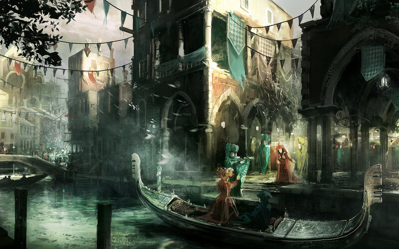 Venetian canal festival