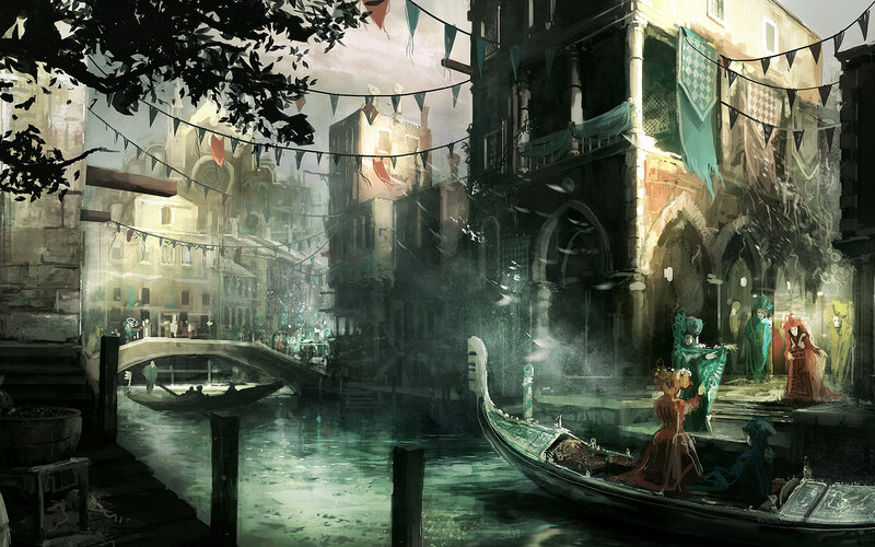 Venetian canal festival