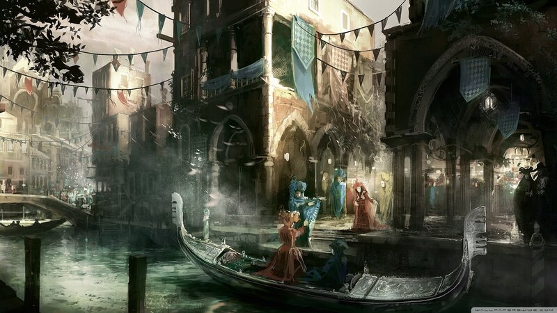 Venetian canal festival