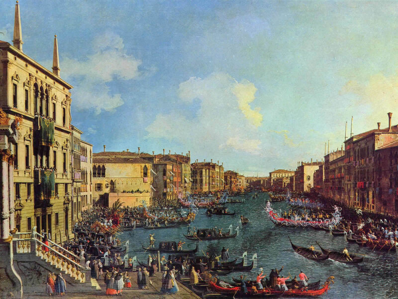 Venetian canal festival