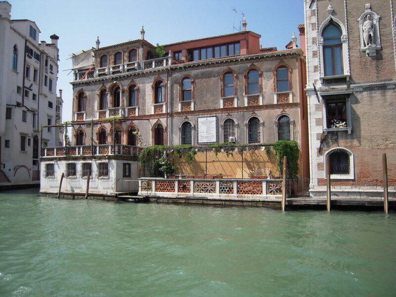 Venetian canal houses