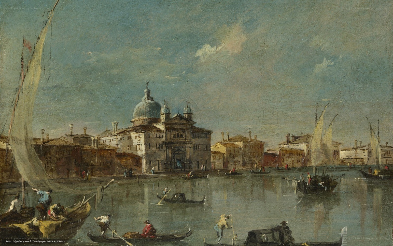 Venetian canal scene