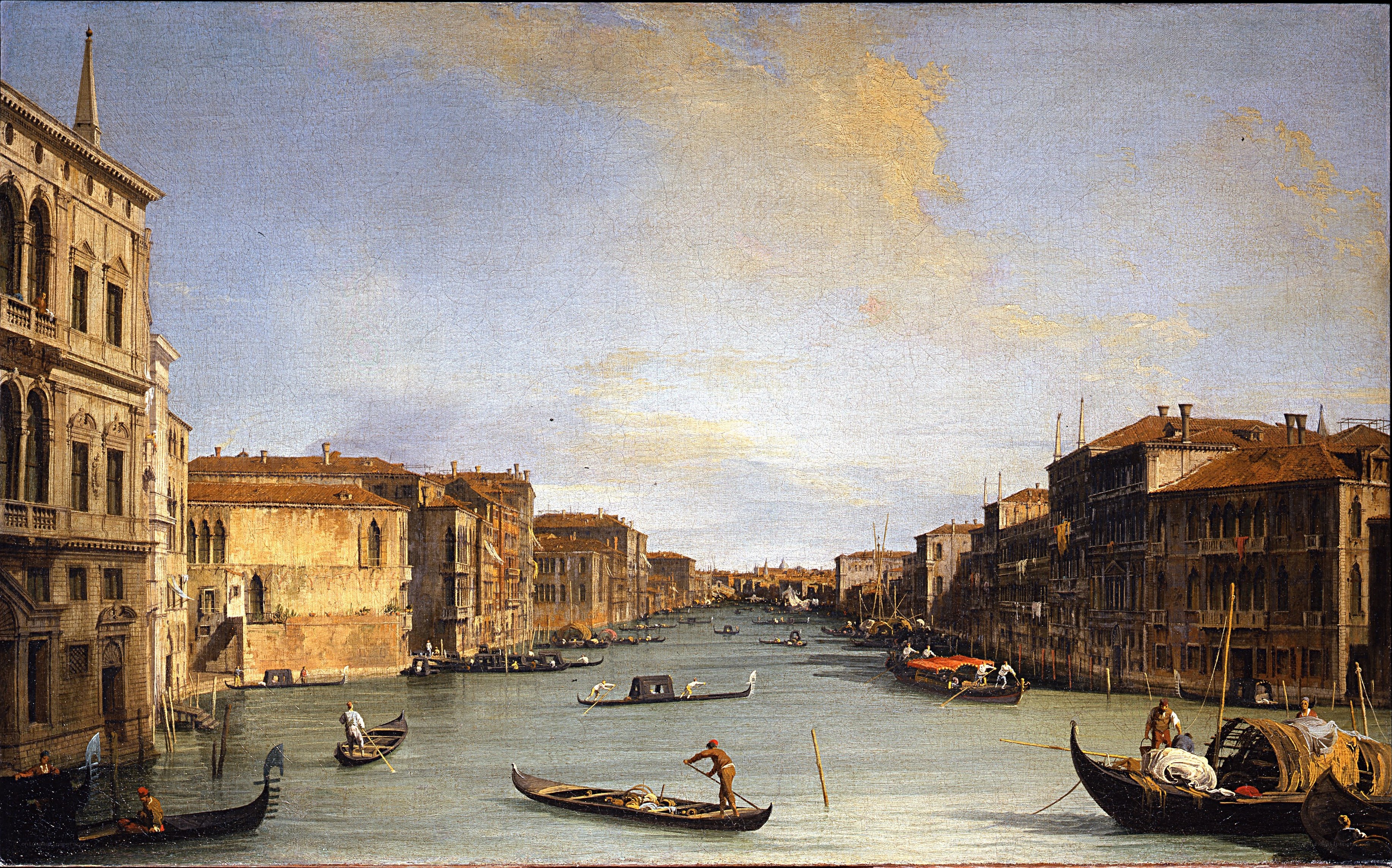 Venetian canal scene