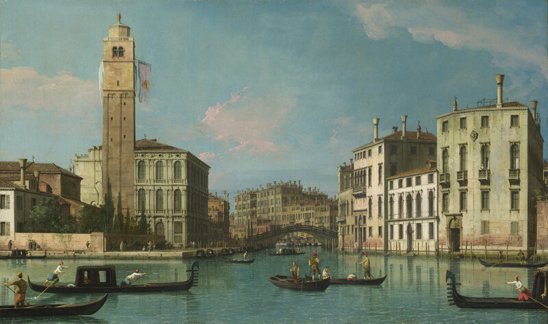 Venetian canal scene