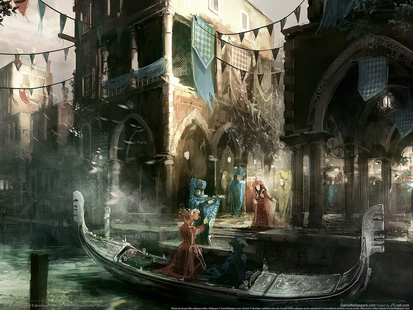 Venetian canal scene