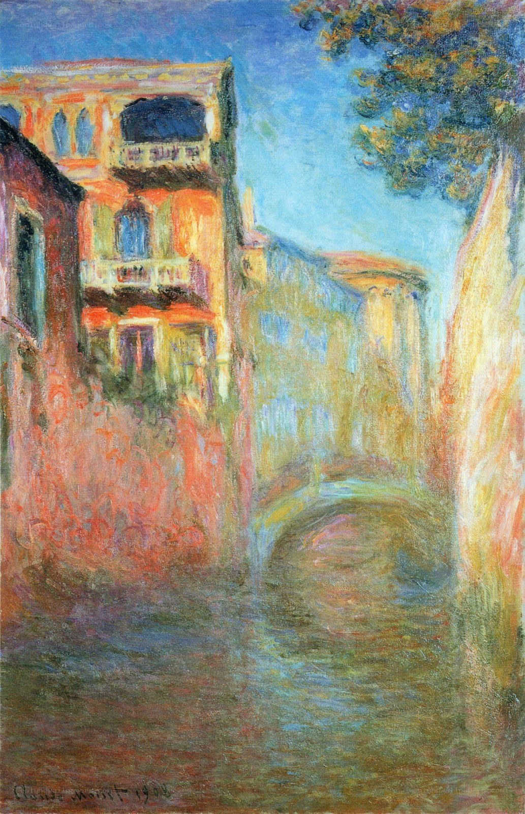 Venetian canal scene