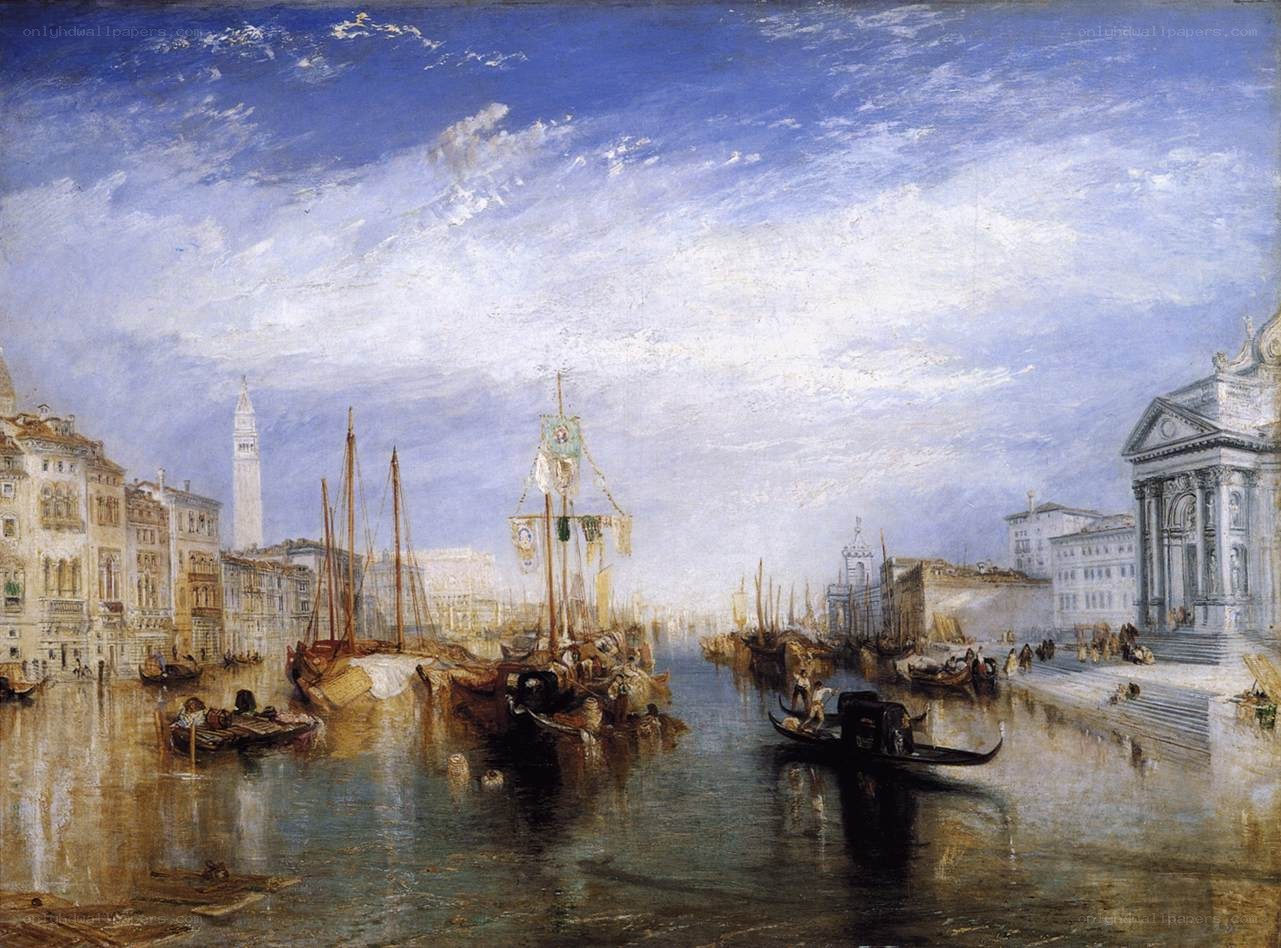 Venetian canal scene