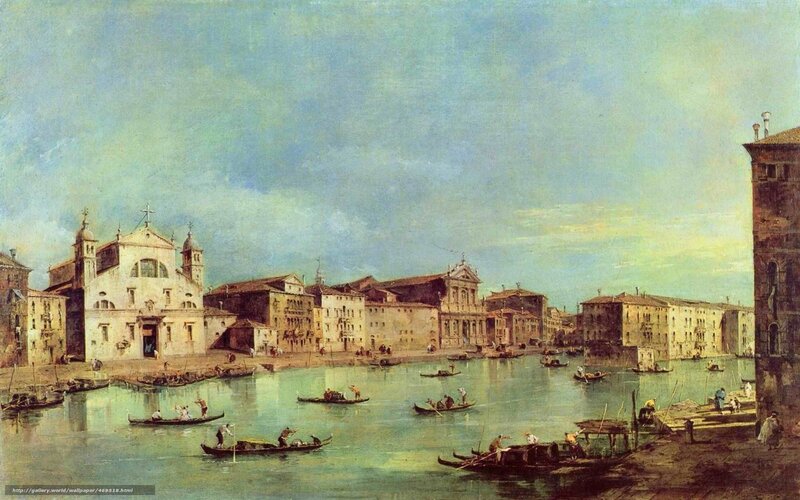 Venetian canal scene