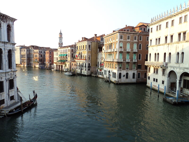 Venetian Canal with Buildings