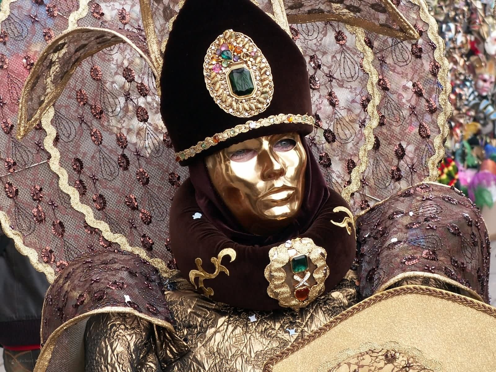 Venetian carnival costume