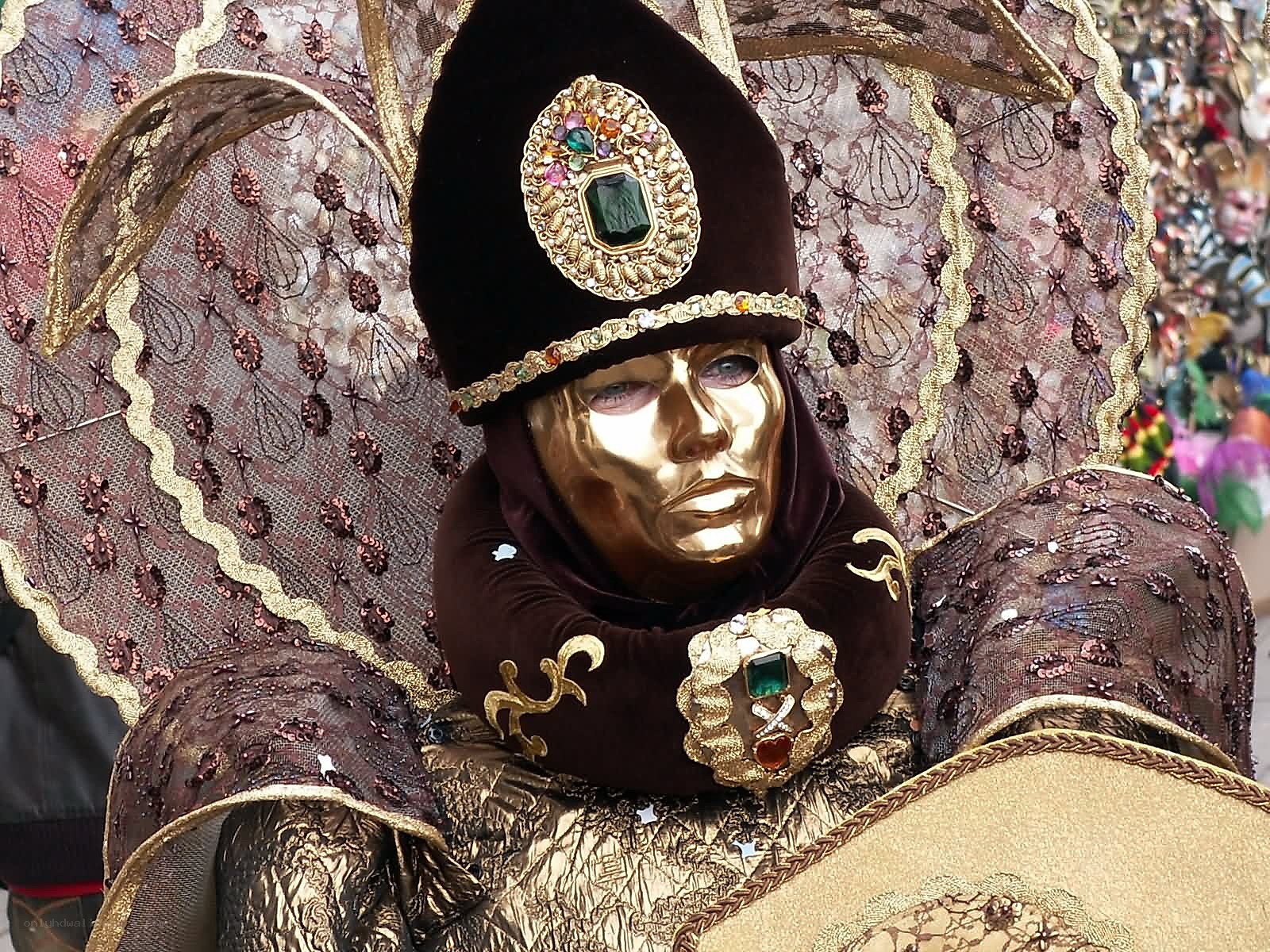 Venetian carnival costume