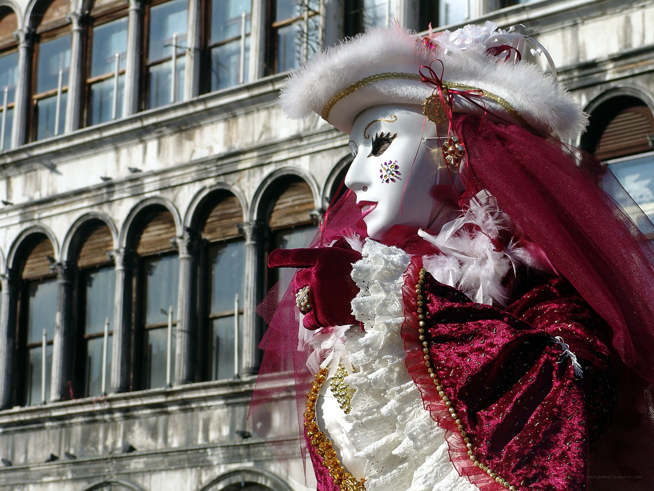 Venetian carnival mask