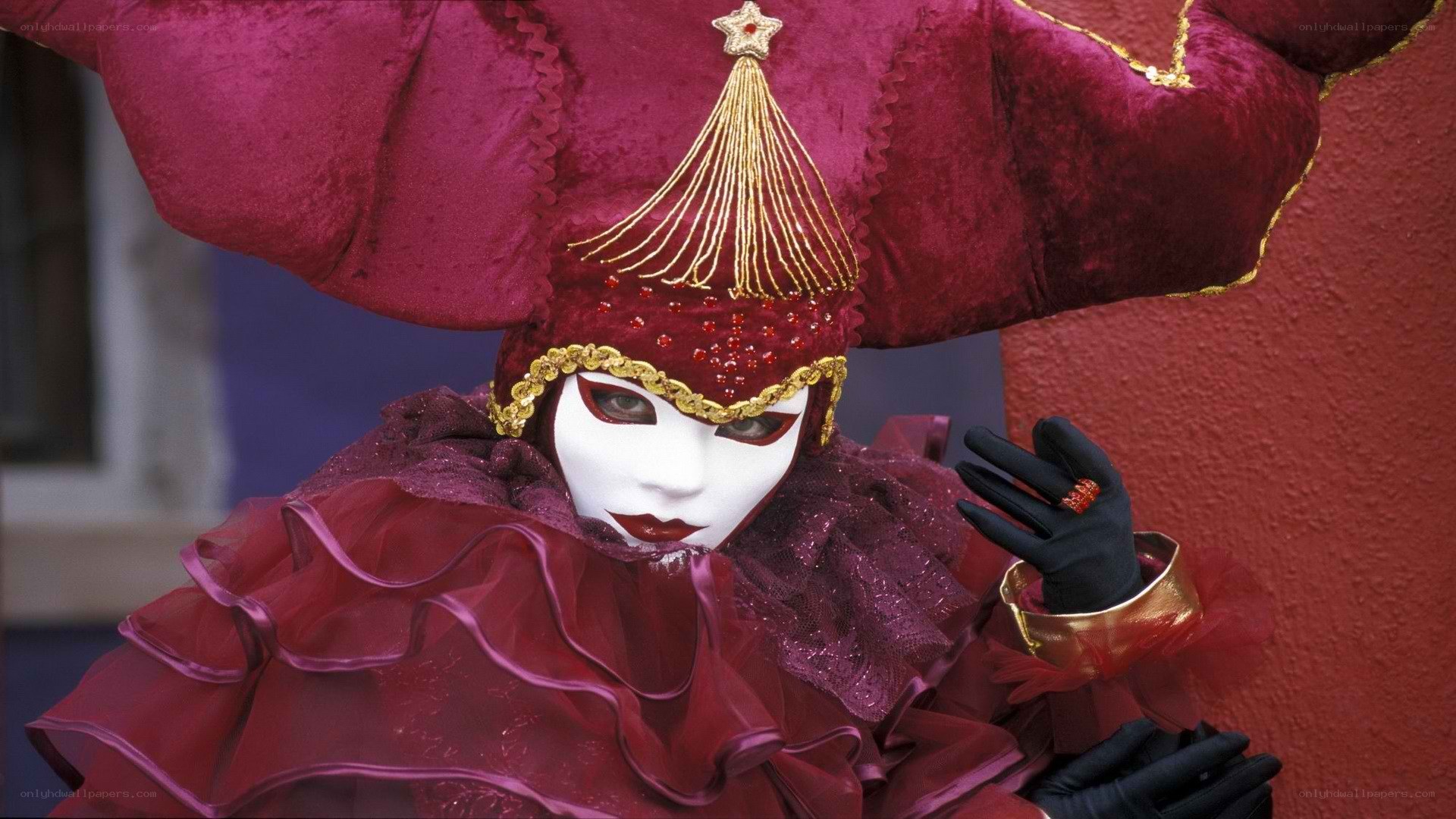 Venetian carnival mask