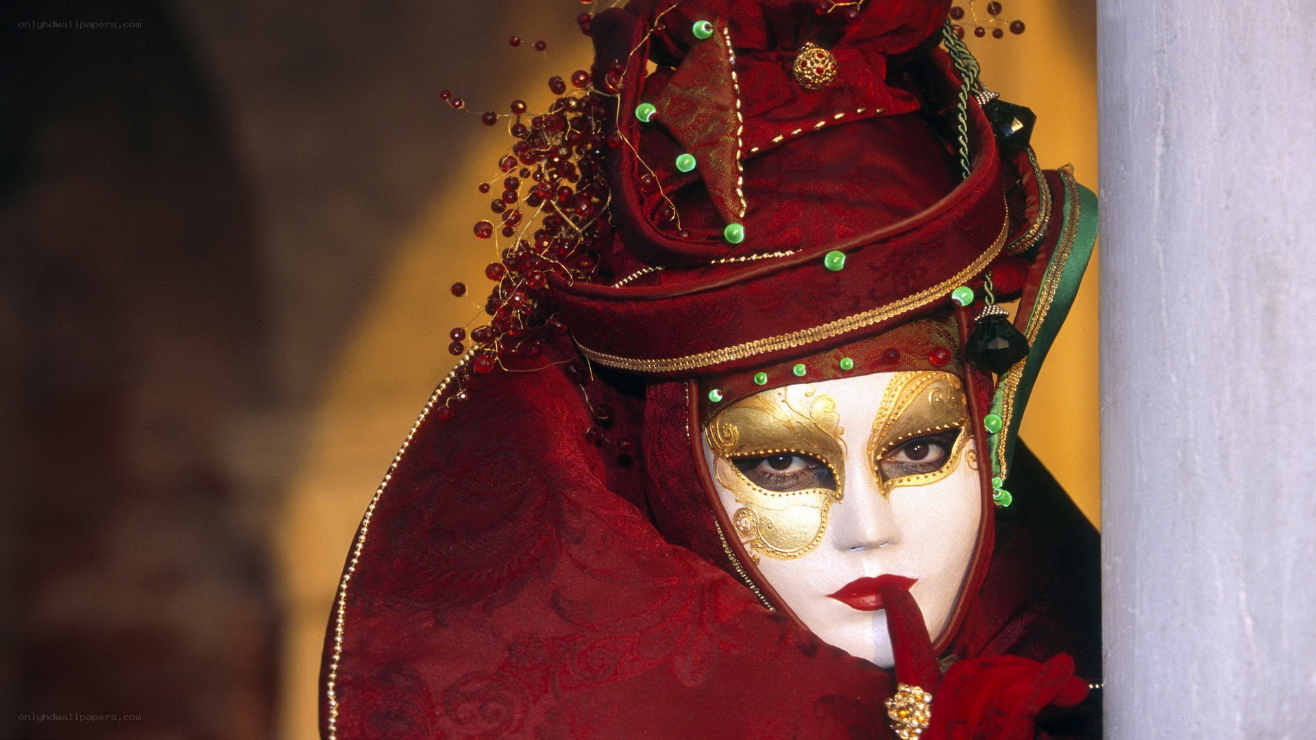 Venetian carnival mask