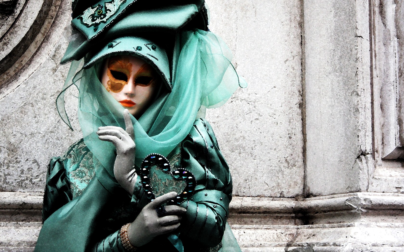 Venetian carnival mask