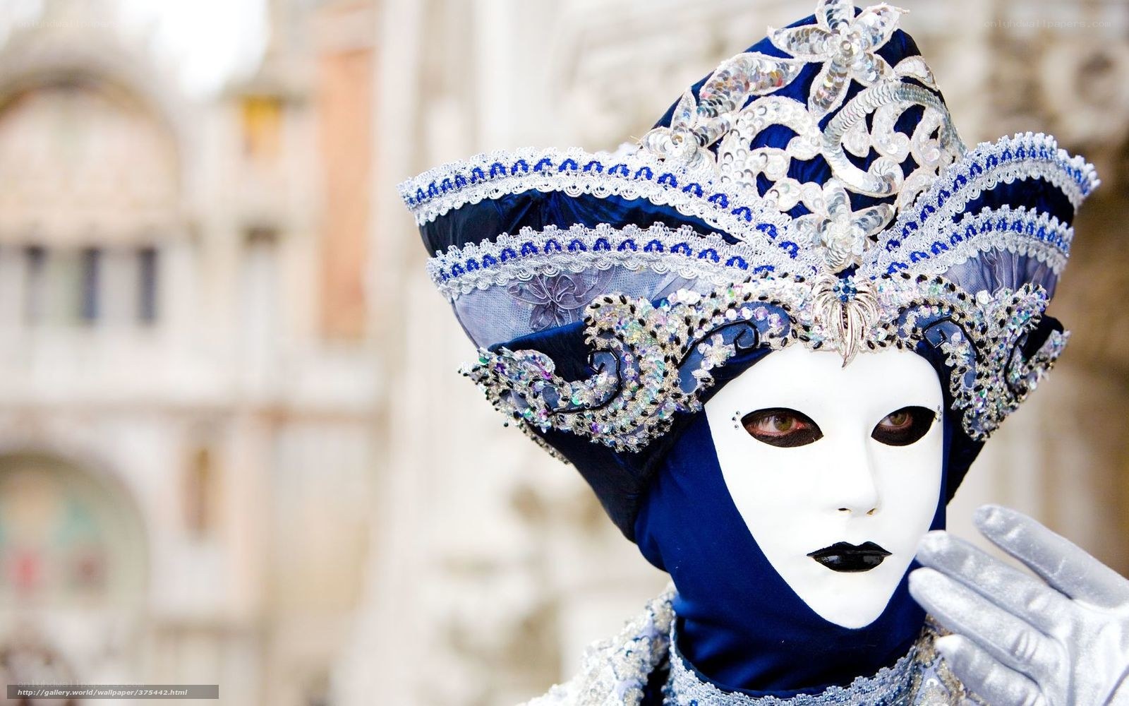 Venetian carnival mask