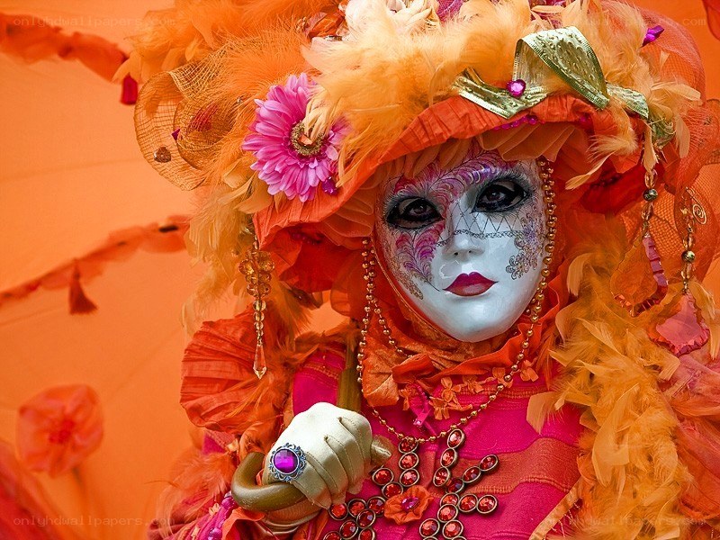 Venetian carnival mask