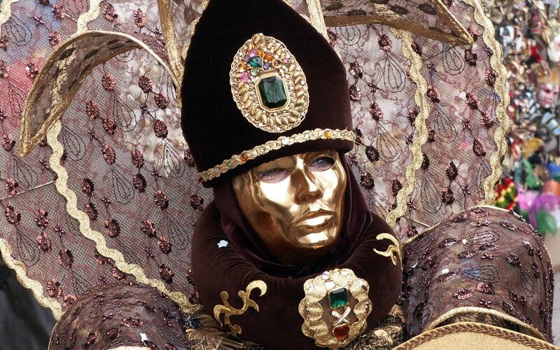 Venetian carnival mask