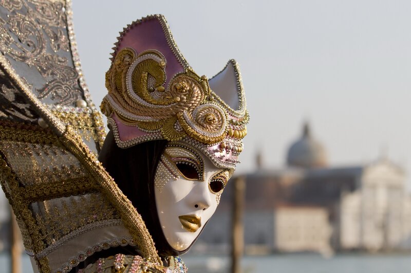 Venetian carnival mask