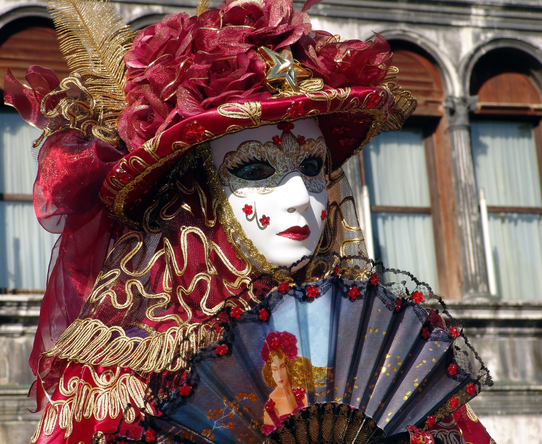 Venetian carnival mask