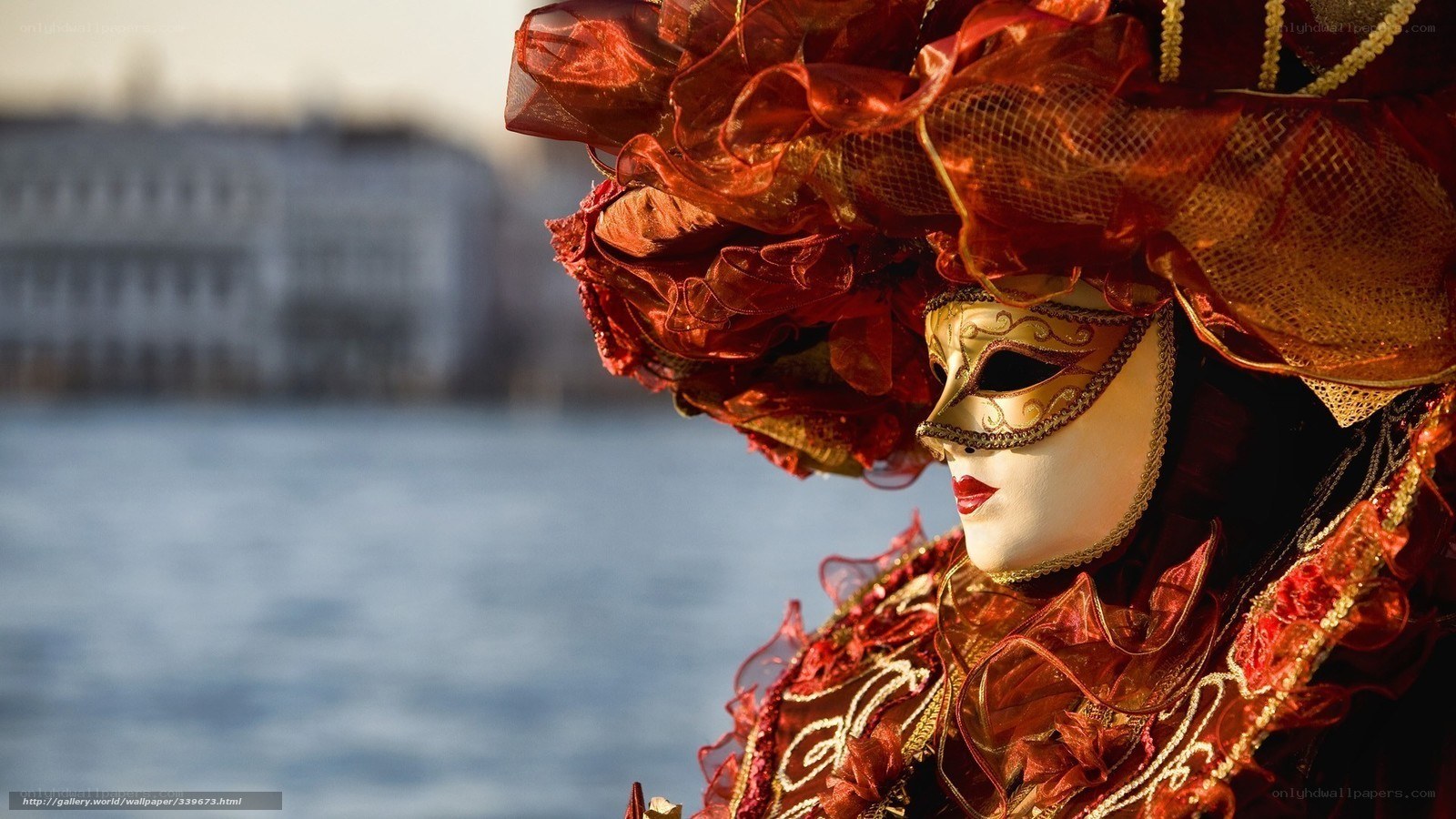 Venetian carnival mask