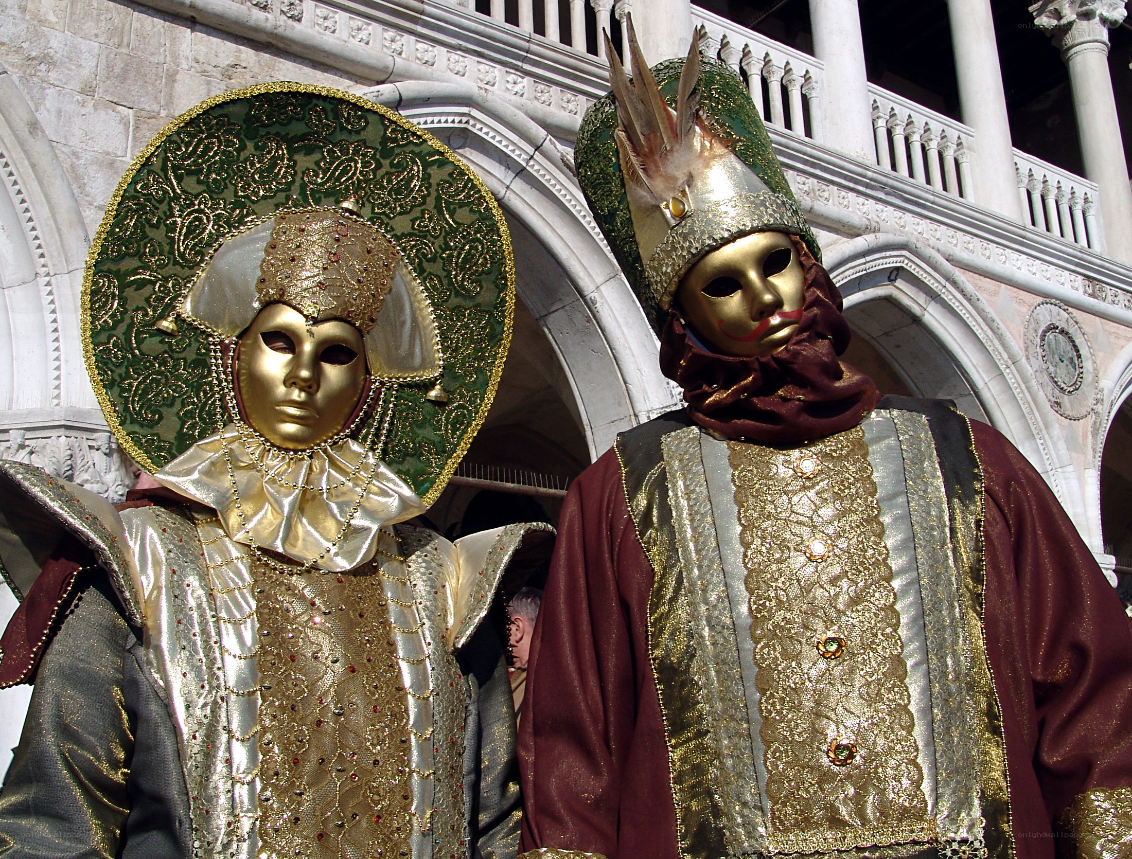 Venetian carnival masks