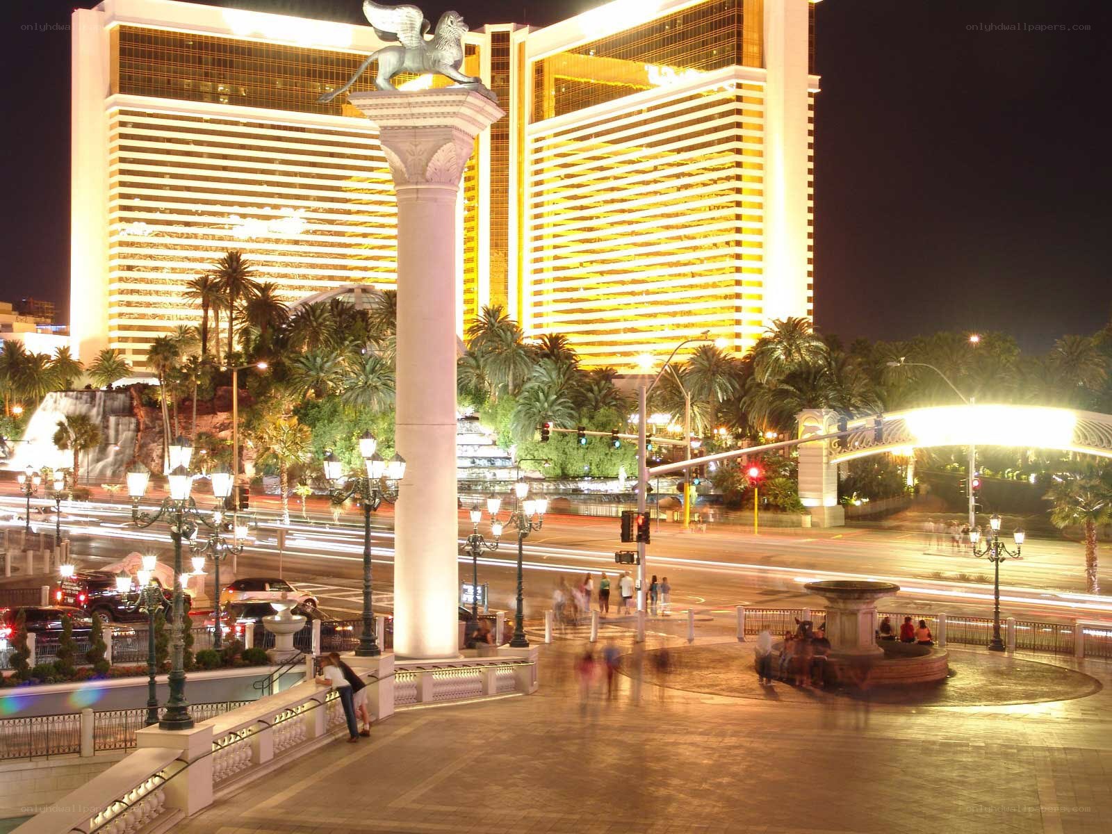 Venetian Hotel at night
