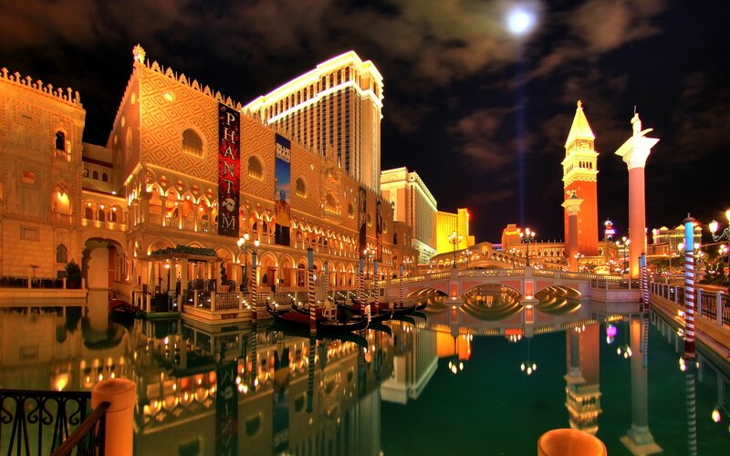 Venetian Las Vegas at night