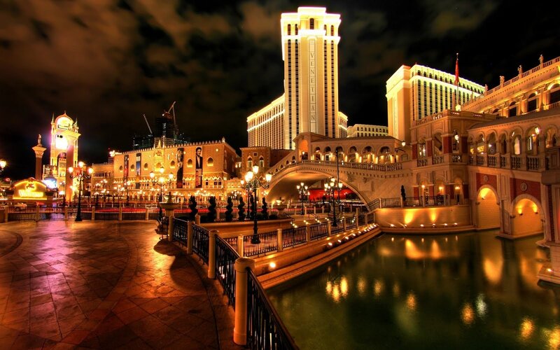 Venetian Las Vegas at night