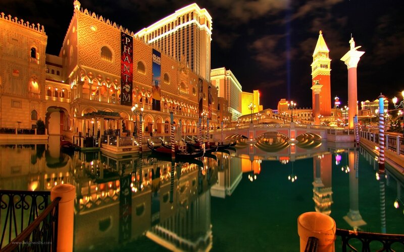 Venetian Las Vegas at night