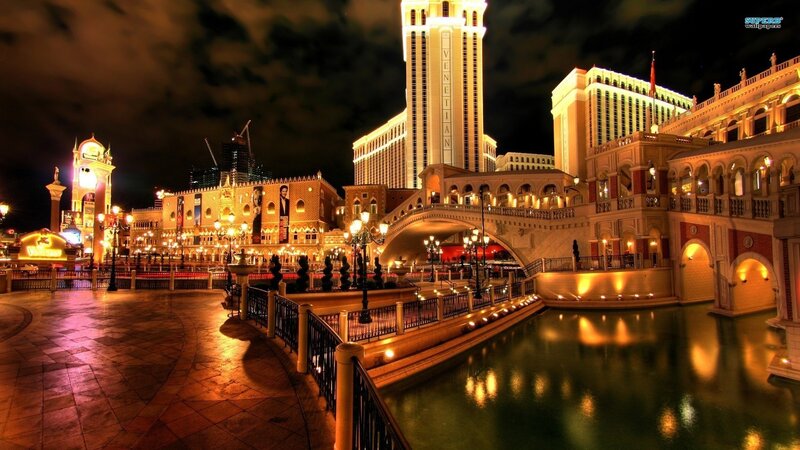 Venetian Las Vegas at night