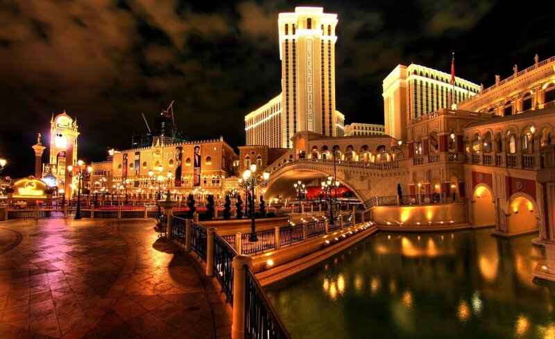 Venetian Las Vegas at night