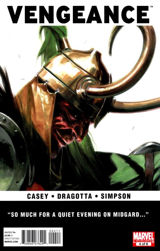 Vengeance comic book cover