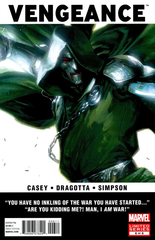 Vengeance comic book cover