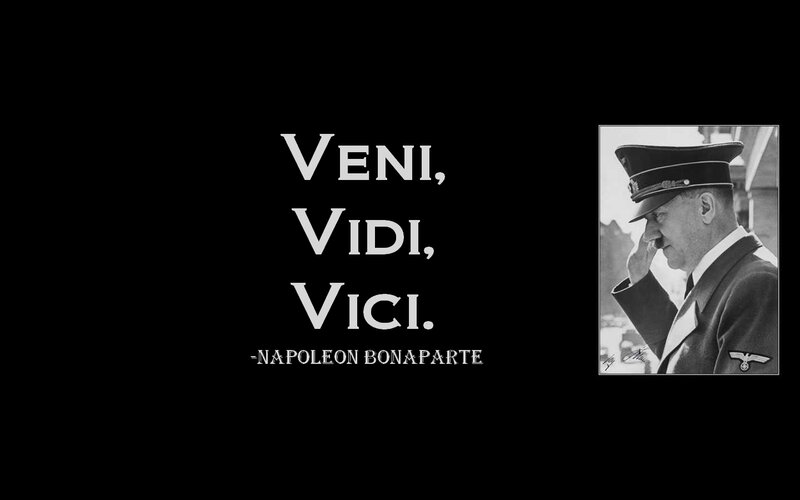 Veni Vidi Vici quote