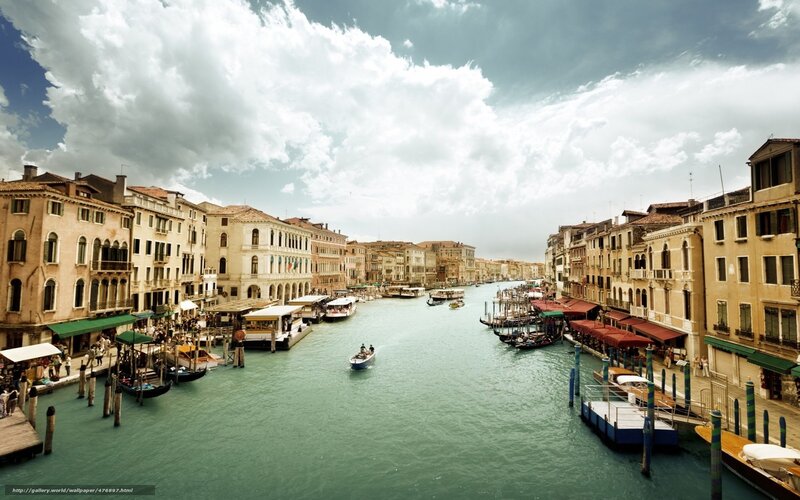 Venice canal view
