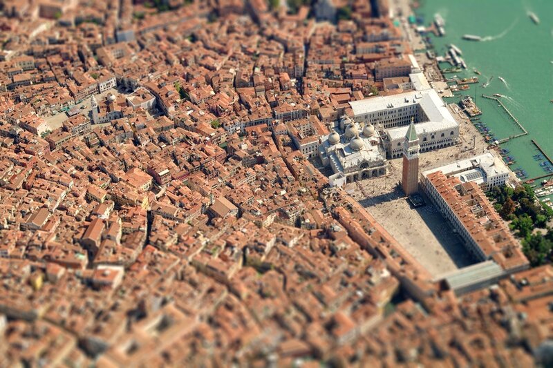 Venice Cityscape Aerial
