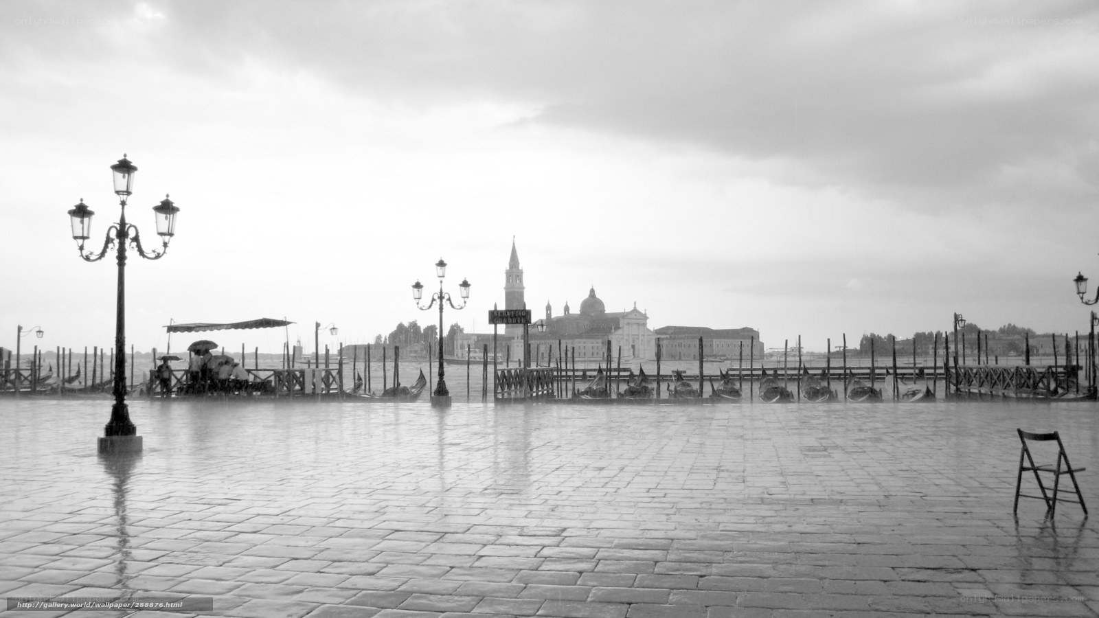 Venice in the Rain