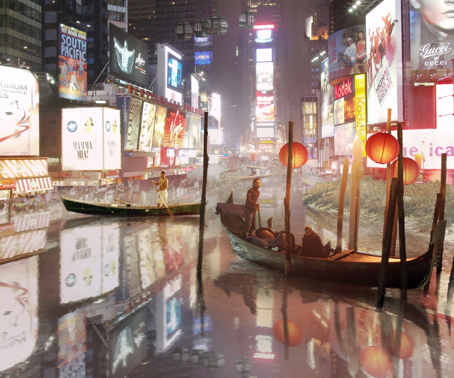 Venice in Times Square