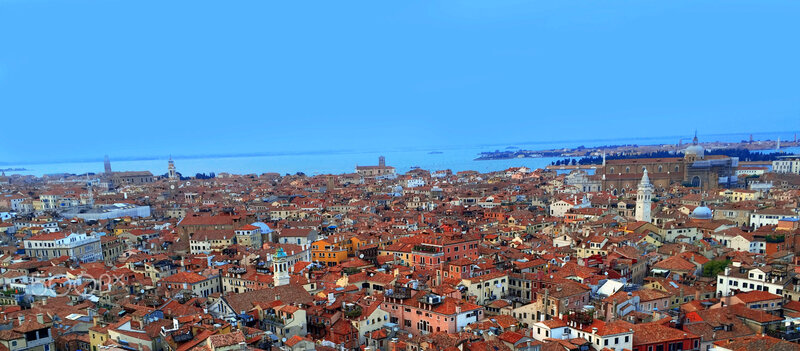 Venice Rooftops and Canals