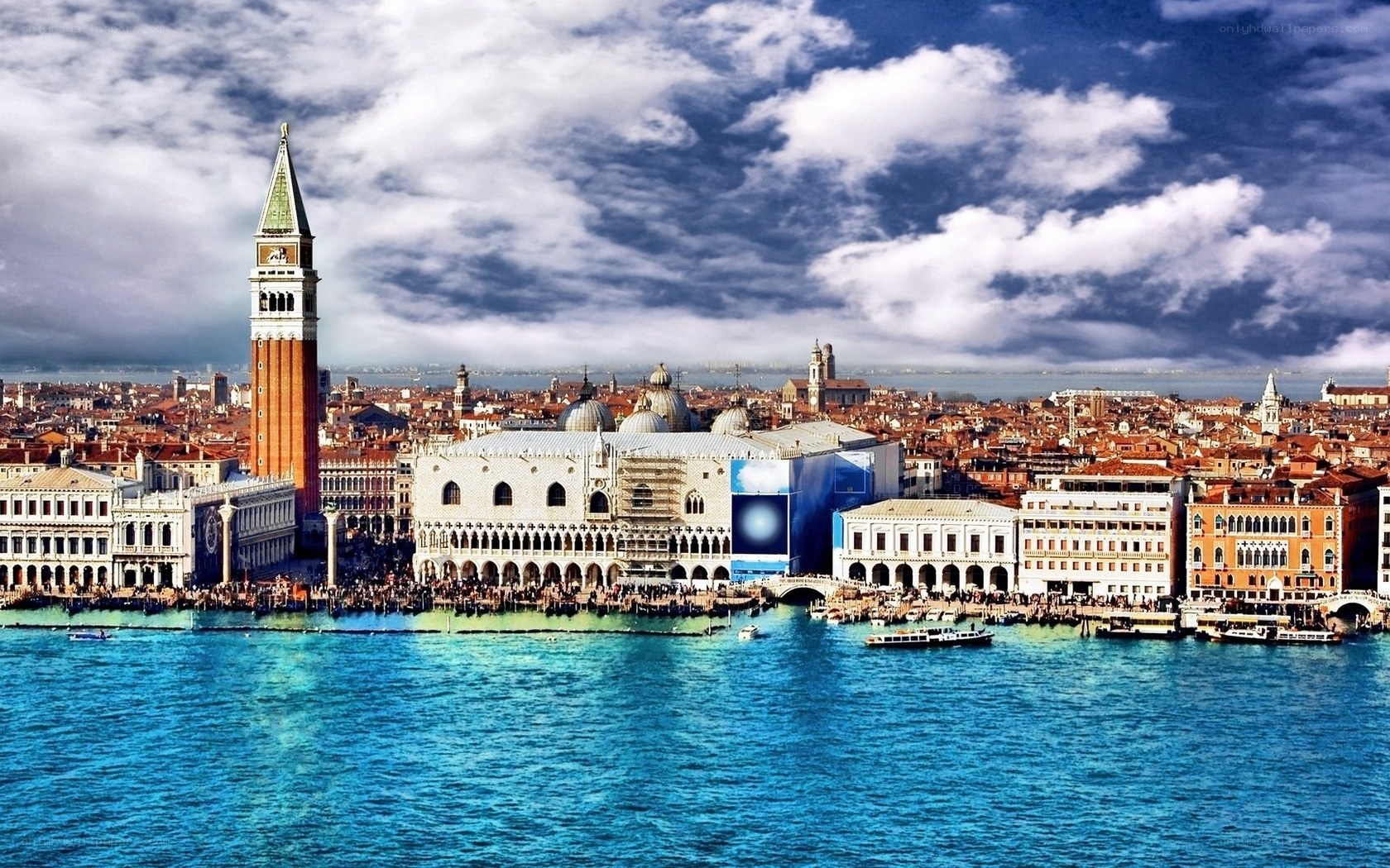 Venice skyline with St. Mark's
