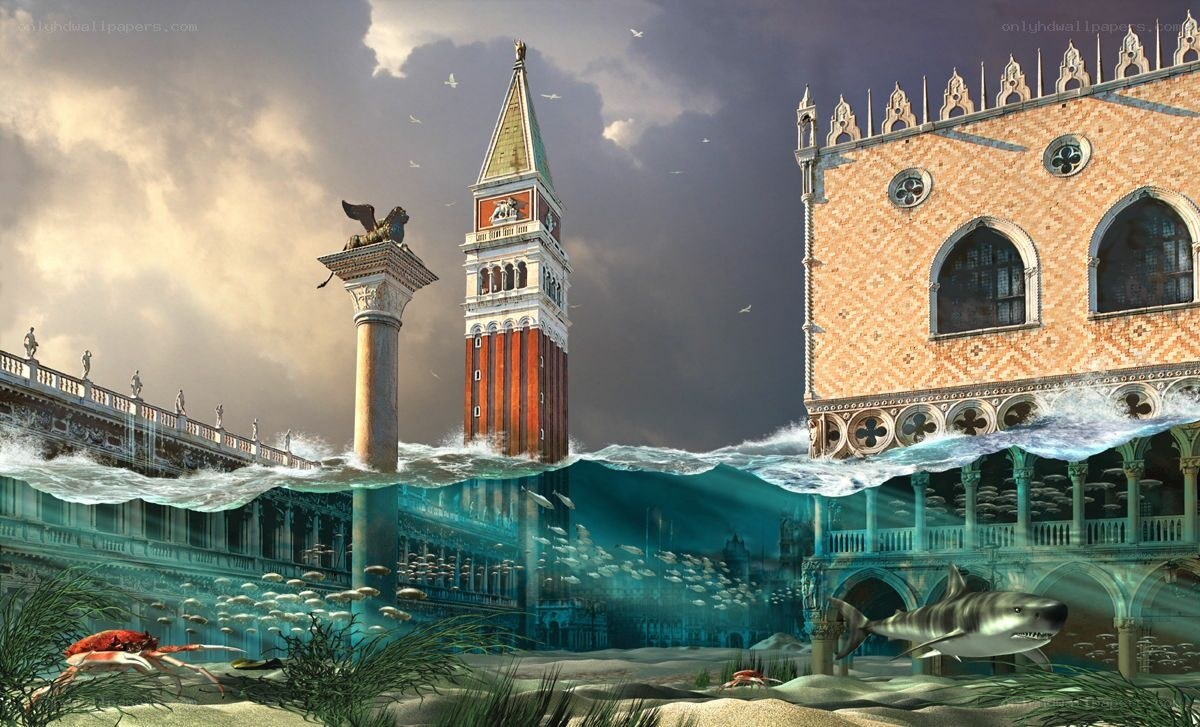 Venice underwater fantasy