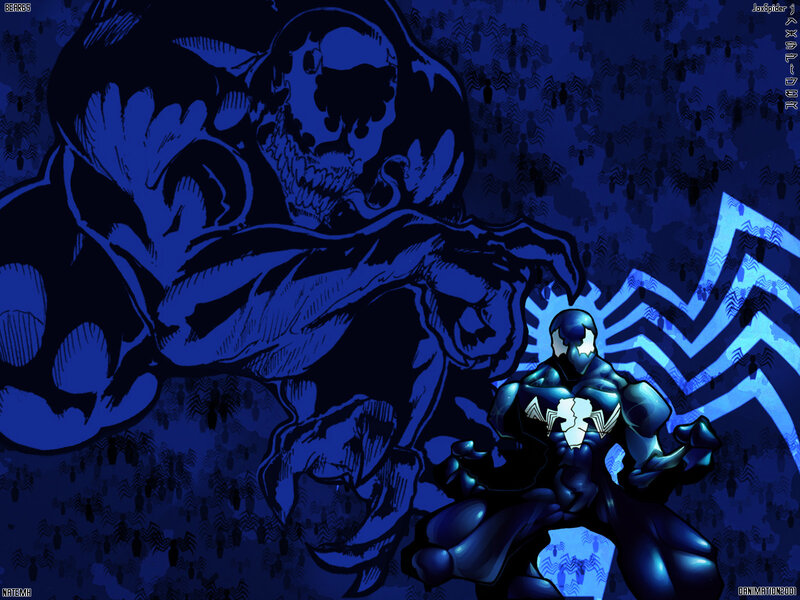 Venom and Carnage confrontation