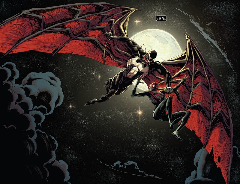 Venom and Spider-Man — Black
