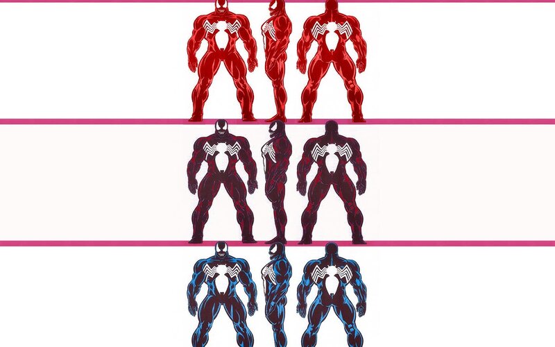 Venom Character Designs — Red