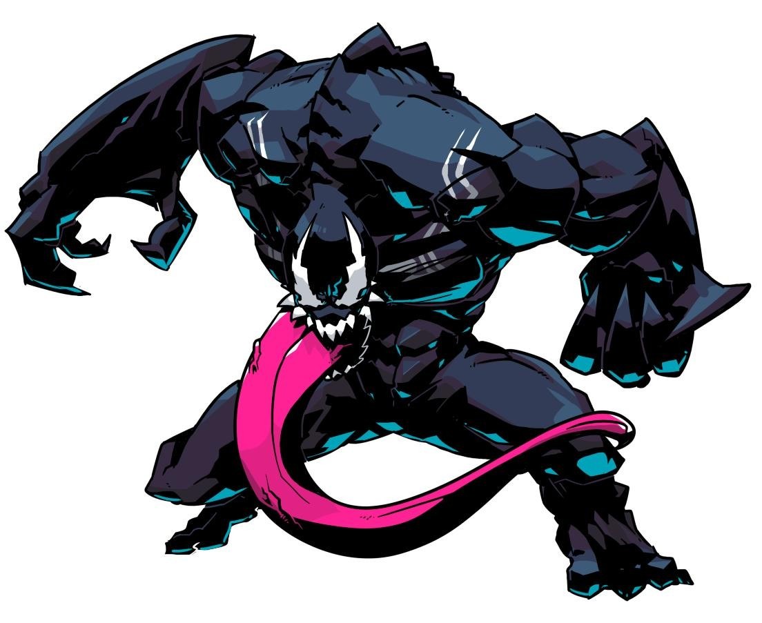 Venom character illustration