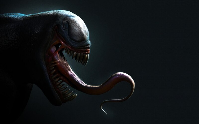 Venom Creature Head